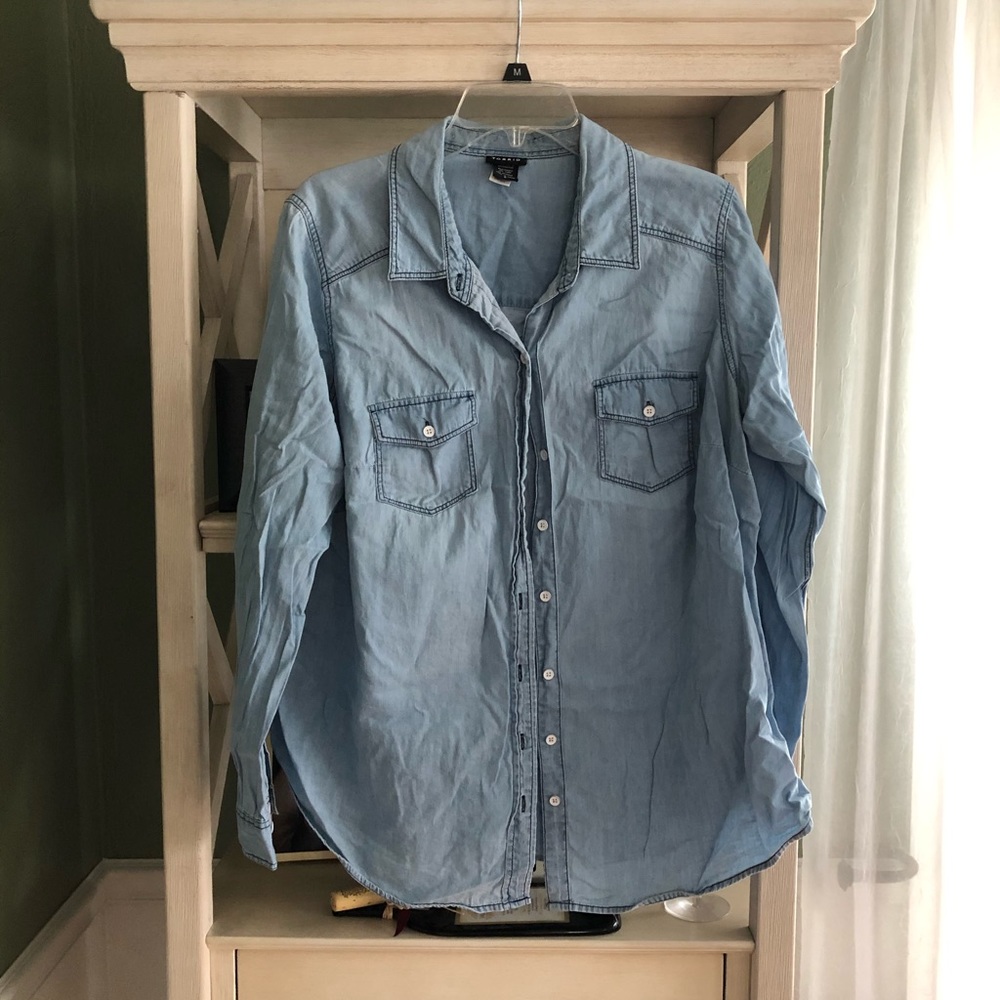 Torrid denim shirt